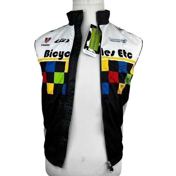Garneau Men’s Bicycles Etc. Cycling Team Wind Vest - Picture 3 of 14